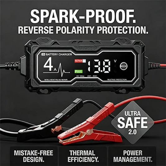 ✨Smart Battery Charger and Battery Maintainer