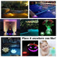 🏊 Submersible LED Pool Lights (RF Remote Control)