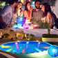 🏊 Submersible LED Pool Lights (RF Remote Control)