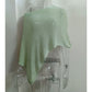 🏖️ Lightweight Hollow Out Poncho Shawl — Soft Knit Cover-Up for Beach & Daily Wear