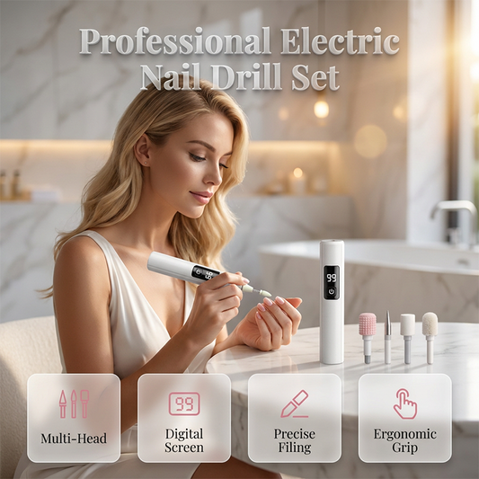 🏆 Professional Electric Nail File Kit