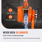 ✅ Industrial Grade Hand Chain Hoist — 1 Ton SWL, Double Pendulum Gears