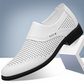 🌿 Breathable Mesh Slip-On Loafers — Lightweight Knit Upper, Flexible Rubber Sole