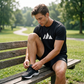 ✨Men's Short Sleeve T-Shirt & Drawstring Shorts Set