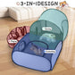🐾 Large Cat Tunnel Bed for Play & Lounging — Extra-Large Circular Tunnel with Cozy Cushion Centre