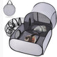🐾 Large Cat Tunnel Bed for Play & Lounging — Extra-Large Circular Tunnel with Cozy Cushion Centre