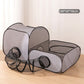 🐾 Large Cat Tunnel Bed for Play & Lounging — Extra-Large Circular Tunnel with Cozy Cushion Centre
