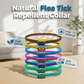 🛡️ Natural Essential Oil Pet Pest Repellent Collar — Repels Fleas, Ticks & Mosquitoes