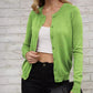 👚 WOMEN‘S CLASSIC CREW NECK CARDIGAN — Button-Front | Soft Knit | Versatile Layering Piece 🌿