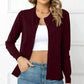 👚 WOMEN‘S CLASSIC CREW NECK CARDIGAN — Button-Front | Soft Knit | Versatile Layering Piece 🌿