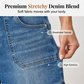 🏙️ Versatile Bermuda Denim Shorts — Style with Roll Necks, Blouses or Camisoles for Summer