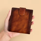 🛡️ MEN'S VINTAGE RFID BLOCKING WALLET — Genuine Leather | Slim 10-Card Design | Protects Against Contactless Fraud | Ideal Father's Day Gift 🎁