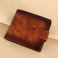 🛡️ MEN'S VINTAGE RFID BLOCKING WALLET — Genuine Leather | Slim 10-Card Design | Protects Against Contactless Fraud | Ideal Father's Day Gift 🎁