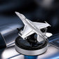 ✈️ Airplane Solar Energy Rotating Car Air Freshener Scents Diffuser Ornament