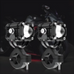 🔦 Universal Motorcycle LED Driving Lights — Ultra-Thin Design | 6000K Cool White | Off-Road & Street Use