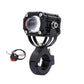🔦 Universal Motorcycle LED Driving Lights — Ultra-Thin Design | 6000K Cool White | Off-Road & Street Use