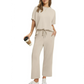 ☁️ Ultra-Soft 2-Piece Set — Stretch Fabric | Relaxed Trousers with Elastic Waist | All-Day Comfort