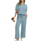 ☁️ Ultra-Soft 2-Piece Set — Stretch Fabric | Relaxed Trousers with Elastic Waist | All-Day Comfort