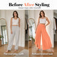 🌊 Women's Lightweight Flowy Wide Leg Pants — Breezy Palazzo Trousers | High-Waist | Effortless Summer Style
