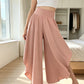 🌊 Women's Lightweight Flowy Wide Leg Pants — Breezy Palazzo Trousers | High-Waist | Effortless Summer Style