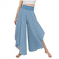 🌊 Women's Lightweight Flowy Wide Leg Pants — Breezy Palazzo Trousers | High-Waist | Effortless Summer Style