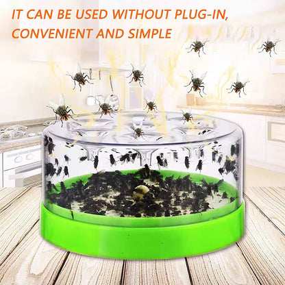 🪰 Outdoor Fly Trap — Reusable  | 10m Attraction Range | Ideal for Gardens & Patios