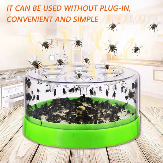 🪰 Outdoor Fly Trap — Reusable  | 10m Attraction Range | Ideal for Gardens & Patios