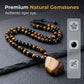 🔥50% OFF NOW🦁Men's Natural Tiger's‑Eye Beaded Necklace‑Stylish Energy Healing Stone Jewelry for Daily & Gift‑Giving