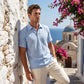 👕 Men's Linen Casual Short Sleeve Collared Shirt — Breathable Cotton-Linen Blend | Relaxed Fit