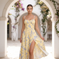 🌼 Ditsy Floral Cami Dress — Delicate Print | Side Slit | Romantic Summer Style