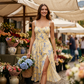 🌼 Ditsy Floral Cami Dress — Delicate Print | Side Slit | Romantic Summer Style