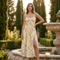 🌼 Ditsy Floral Cami Dress — Delicate Print | Side Slit | Romantic Summer Style