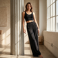 🌬️ Breathable Wide Leg Pants — Lightweight Viscose | Draped Fit | Keeps You Cool All Day