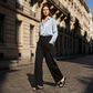 🌬️ Breathable Wide Leg Pants — Lightweight Viscose | Draped Fit | Keeps You Cool All Day
