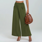 🌬️ Breathable Wide Leg Pants — Lightweight Viscose | Draped Fit | Keeps You Cool All Day