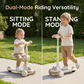 🌟 Children's Kick Scooter with Light-Up Wheels — Lean-to-Steer Technology | Adjustable Height | Birthday Gift for Boys & Girls