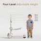 🌟 Children's Kick Scooter with Light-Up Wheels — Lean-to-Steer Technology | Adjustable Height | Birthday Gift for Boys & Girls