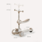 🌟 Children's Kick Scooter with Light-Up Wheels — Lean-to-Steer Technology | Adjustable Height | Birthday Gift for Boys & Girls