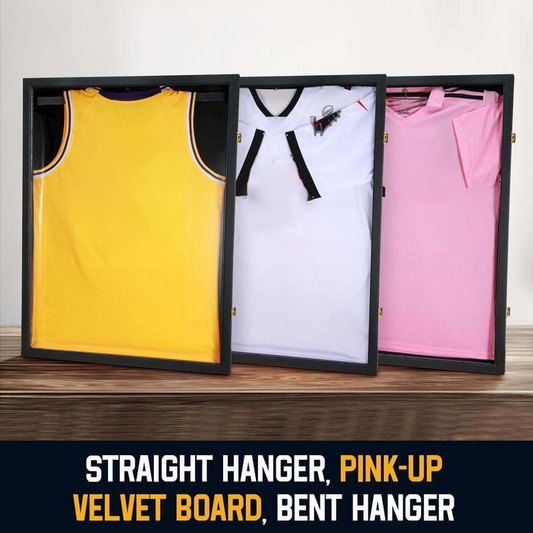 🏆Wooden Jersey Display Frame with Magnetic Door
