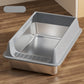 🧼 Non-Stick Stainless Steel Litter Tray — No Scraping Needed | Wipes Clean in Seconds | Odour-Proof Metal