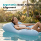 🛋️ Comfort Pool Lounger with Skin-Friendly Coating — Sturdy Base | Durable PVC | Perfect for Sunbathing on Water