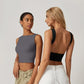 🌸High Neck Slim Fit Crop Tank Shirt Y2k Tops