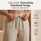 🌬️ Breathable Linen Capri Pants — Keeps You Cool in Hot Weather | Lightweight Cotton Blend | Summer Staple