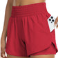 📱 Double Layer Yoga Shorts with Pockets — Side Phone Pockets | Moisture-Wicking Fabric | Gym & Running