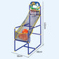 🏀 Kids' Indoor Basketball Arcade Game with 4 Balls