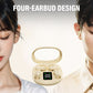 🎧 Dual-Pair Wireless Bluetooth Headset with LED Charging Case — TWS Stereo Earbuds | Lightweight | Sweat-Proof