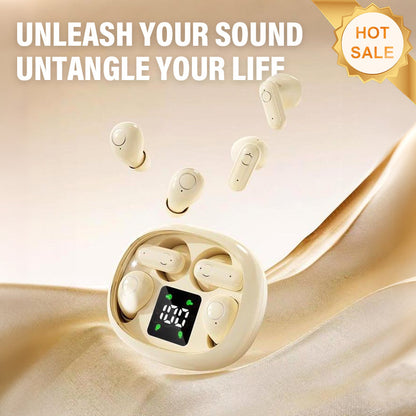🎧 Dual-Pair Wireless Bluetooth Headset with LED Charging Case — TWS Stereo Earbuds | Lightweight | Sweat-Proof