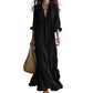 🎀 Romantic Ruffle V-Neck Maxi Dress — Tiered Ruffle Skirt | Feminine Floral Print