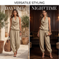 ✨ Elegant Halter Neck Wide Leg Jumpsuit — Adjustable Tie Closure