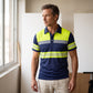 🦺 Men's High Visibility Round-Neck Top — Hi Vis Safety T-Shirt